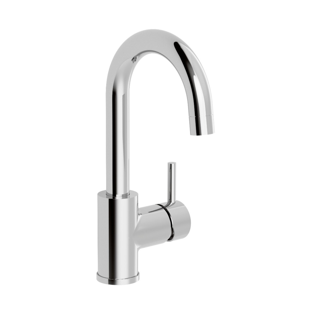 Mitigeur de lavabo Rond surélevé, orientable
