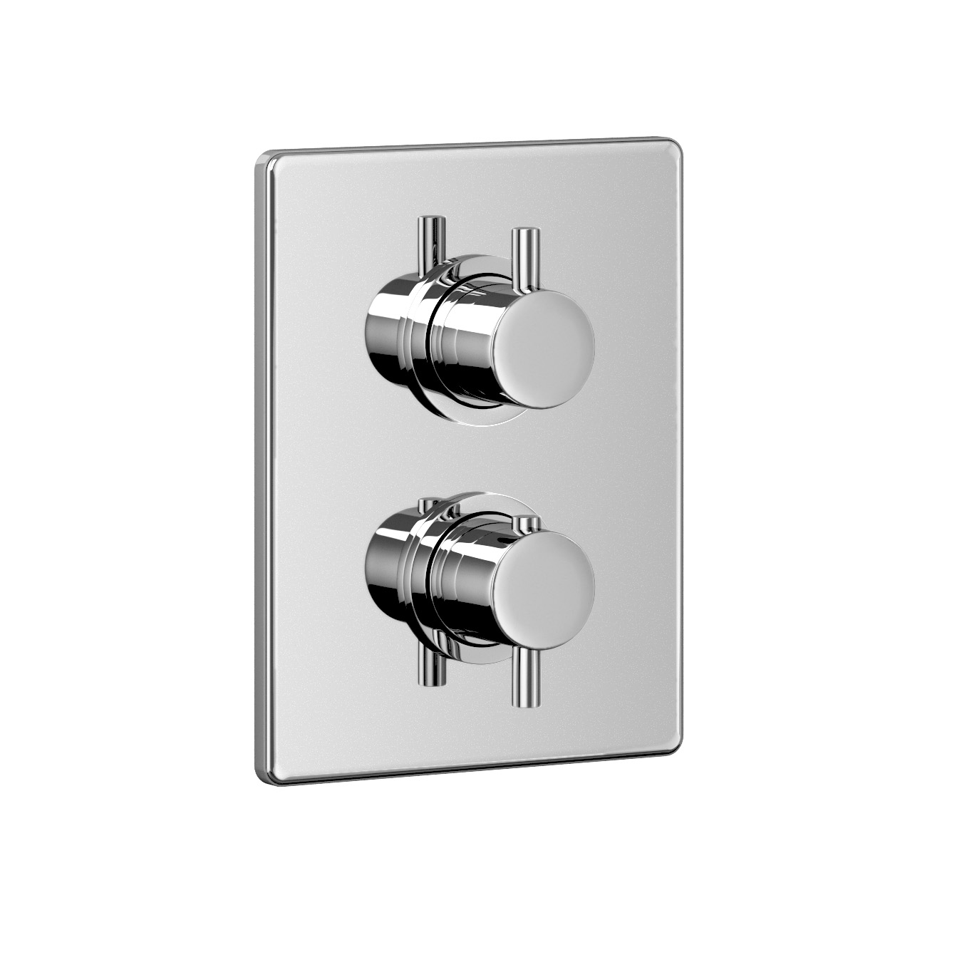 Mitigeur thermostatique de sécurité encastré Carré